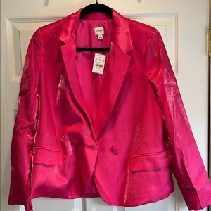 J. Crew Women's Pink Blazer